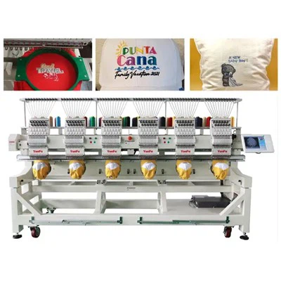 6 hoveder 12 hoveder broderimaskine til bulkordreproduktion